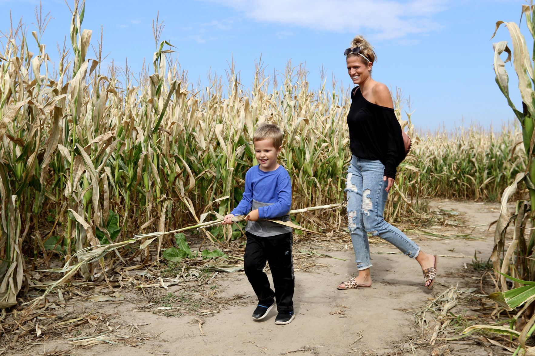 Pumpkin picking at Relleke Pumpkin Patch